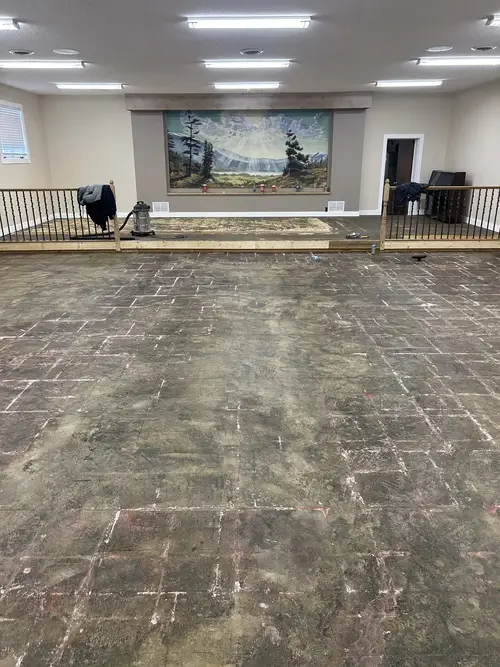bare-concrete-church-floor-before-carpet-tile-installation-london-ontario
