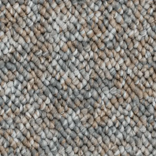 Close-up of Berber carpet texture showing looped fibers, perfect for understanding style and durability in residential and commercial flooring guides