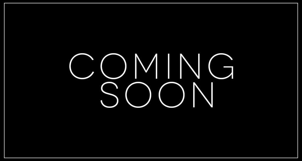 Coming soon
