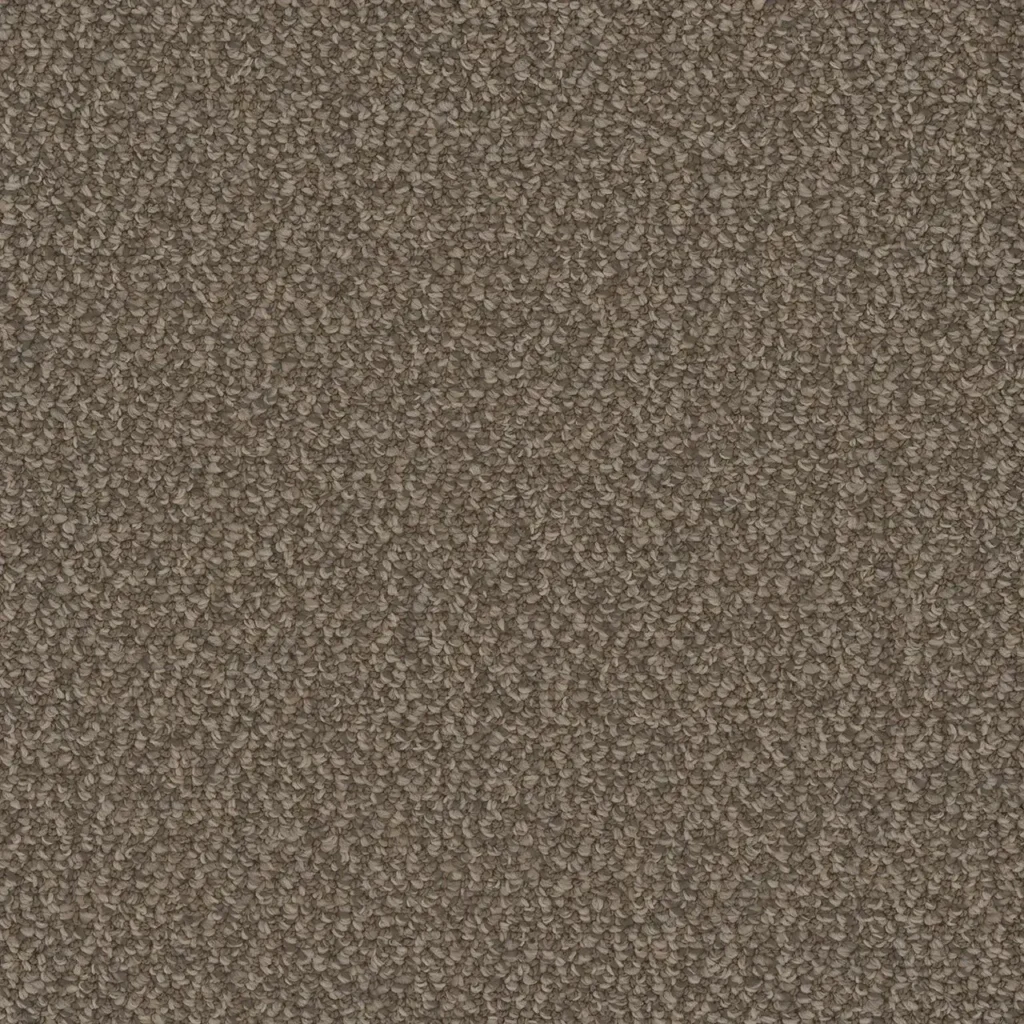 Interstellar 2254 Harbor Wish by DreamWeaver – medium-pile Berber carpet sample in a soft grey tone.