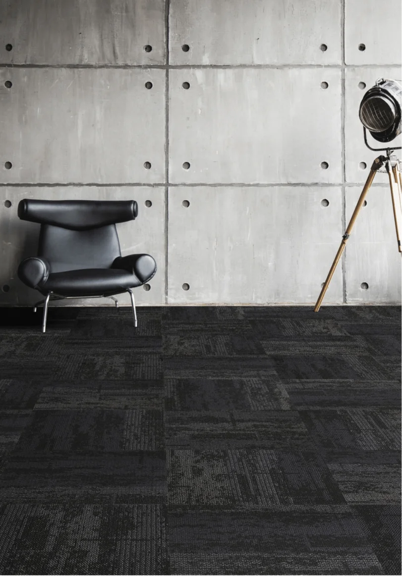 Carpet tile collection featuring multiple commercial color option, ideal for office and retail interiors in London