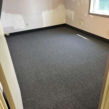 Uplink commercial carpet installed in an office. London Ontario.