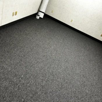 Uplink 20 commercial carpet installed wall-to-wall in office space in London Ontario, durable and professional flooring